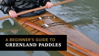 A beginners guide to Greenland paddles [upl. by Aronek]