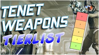 TENET WEAPONS TIERLIST [upl. by Eniloj]