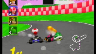 Mario Kart 64  Royal Raceway N64 [upl. by Dreyer]