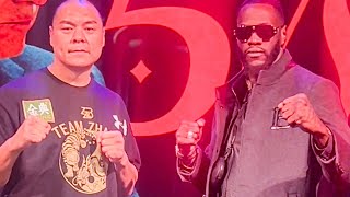 EXPLOSIVE Deontay Wilder vs Zhilei Zhang • FULL KICKOFF PRESS CONFERENCE [upl. by Maroj]