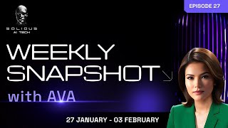 AI Tech Weekly Snapshot with AVA  February 3 [upl. by Hardin]