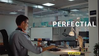 corporate video for IT company  corporate video for Perfectial [upl. by Atinauj]