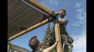 Here’s How to Build a Pergola in One Hour [upl. by Lytsirhc928]