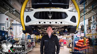 We visited the factory where the Maserati models are born  Made in Motor Valley [upl. by Chelsie]