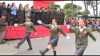 DESFILE ESCOLAR POR FIESTAS PATRIAS [upl. by Retrak617]