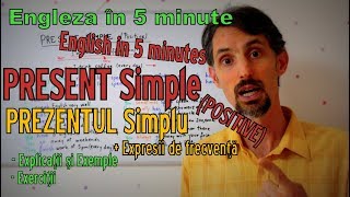 English Grammar  PRESENT SIMPLE Prezentul Simplu  Gramatica Limbii Engleze [upl. by Reve]