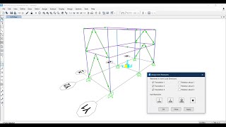 SAP2000 4 Defining Constraints and Restraints [upl. by Epp]