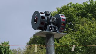 Testing the new Calderdale Flood Siren  Klaxon GP12 [upl. by Sudnor]