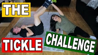 BOYFRIEND VS GIRLFRIEND TICKLE CHALLENGE Casey Barker  Nicole Corrales [upl. by Elaina588]