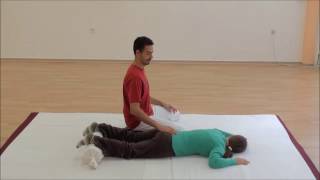 Shiatsu basic treatment  part 1 Osnovni shiatsu tretman [upl. by Eneryc551]