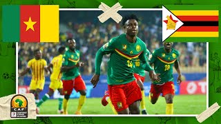 Cameroon vs Zimbabwe  AFRICAN NATIONS CHAMPIONSHIP HIGHLIGHTS  1162021  beIN SPORTS USA [upl. by Haldis]