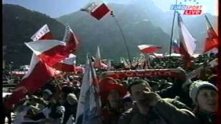 Adam Małysz vs Sven Hannawald  Planica 2003  1st competition  1st round amazing commentary [upl. by Sul877]