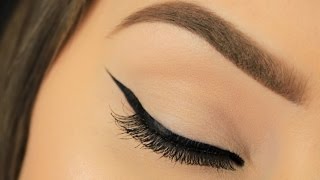 How To Perfect Winged Eyeliner  Beginners Tips amp Tricks [upl. by Assitruc727]