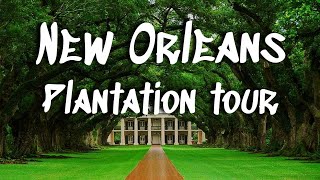 New Orleans Plantation Tour [upl. by Aitnic166]