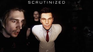 A FUN NEW SCARY GAME  xQc Plays Scrutinized  xQcOW [upl. by Lisa]