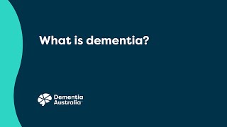 What is dementia [upl. by Bartolome41]