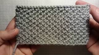 How to Knit the Bee Stitch  EASY [upl. by Aimet672]