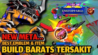 BUILD BARATS TERSAKIT 2024 TERKUAT BARATS GAMEPLAY TOP GLOBAL MOBILE LEGENDS [upl. by Kleeman816]