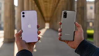 Galaxy S20 vs iPhone 11 After 1 Month [upl. by Bolan]