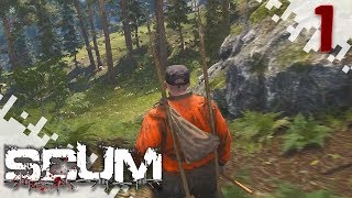 SCUM  It Begins Multiplayer Gameplay Video  EP01 [upl. by Nahte]