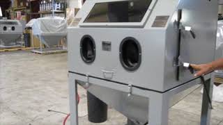 Cyclone Model 4040  Abrasive Sandblast Cabinet [upl. by Abey]