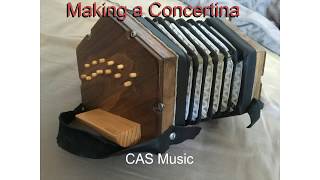 Making a Concertina 25 button Anglo [upl. by Htial]