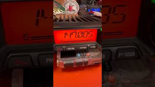 Amazing Yaesu FT3185 Audio Processing [upl. by Llehsim]