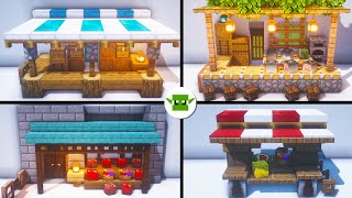 Minecraft  20 Small Shops Build Ideas and Inspiration [upl. by Russom278]