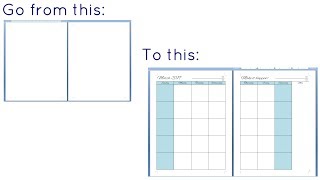 DIY How to Make Your Own Monthly Planner in Word [upl. by Yve]