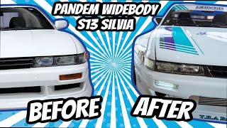 10 Minute Build PANDEM ROCKET BUNNY S13 Silvia [upl. by Swee]