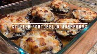 Stuffed Portobello Mushrooms [upl. by Eleumas]