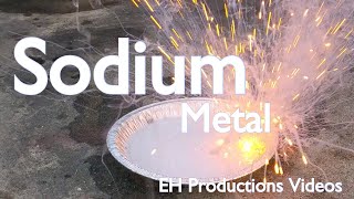 Sodium  A Metal that Reacts and Burns in Water [upl. by Hicks]