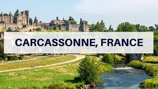 Carcassonne France A Spectacular Walled City [upl. by Enywtna]