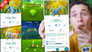 KYUREM  in Pokémon GO  NEW Research Breakthrough box Spotlight Hours amp MORE [upl. by Lorrimer]