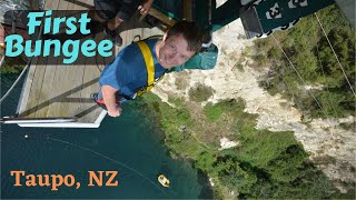 Bungee Jumping  Taupo New Zealand Taupo Bungy [upl. by Acirderf665]