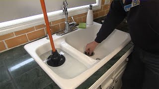 How to Fix a Clogged Drain [upl. by Tawsha]