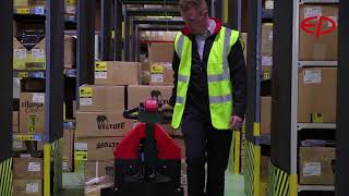 EPT 2015ET Electric pallet truck from EP Equipment [upl. by Farleigh]