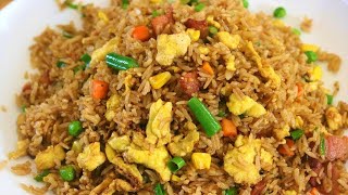 BETTER THAN TAKEOUT AND EASY  Egg Fried Rice Recipe [upl. by Festus462]