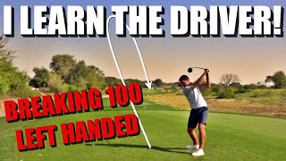 LEARN HOW TO HIT THE DRIVER Beginners Guide to Left handed Golf [upl. by Oknuj]