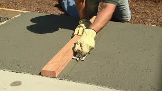 How to Pour amp Finish Concrete Hi Resolution [upl. by Lita]