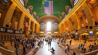 Walking Tour of Grand Central Terminal — New York City 【4K】🇺🇸 [upl. by Lav880]