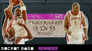 Tracy McGradys 13 points in 33 seconds deserves a deep rewind [upl. by Esil728]