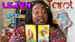 Learning Tarot For Beginners Major Arcana PART 1 [upl. by Atlante984]