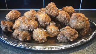 Andrasay Recipe  Recipe by Pure Kitchen [upl. by Anrev]