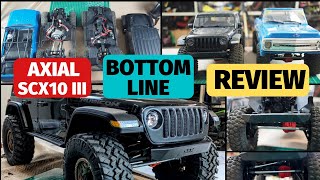 Axial SCX10 III Full Review  Strengths weaknesses and unbiased review [upl. by Sackman]