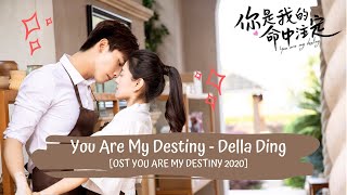 OST YOU ARE MY DESTINY  DELLA DING  YOU ARE MY DESTINY 丁当  命中注定LYRICS HANPINENG 你是我的命中注定 OST [upl. by Anyt803]