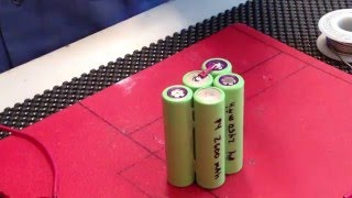 DIY Lithium Battery Pack using 18650 cells [upl. by Kiley583]