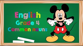 Common nouns  Grade 4 [upl. by Rossing]