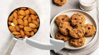 How to Make Almond Milk  Almond Pulp Cookies [upl. by Thaddaus508]