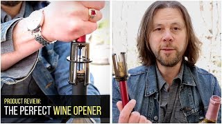 Product Review The Perfect Wine Opener open wine without a corkscrew [upl. by Muraida]